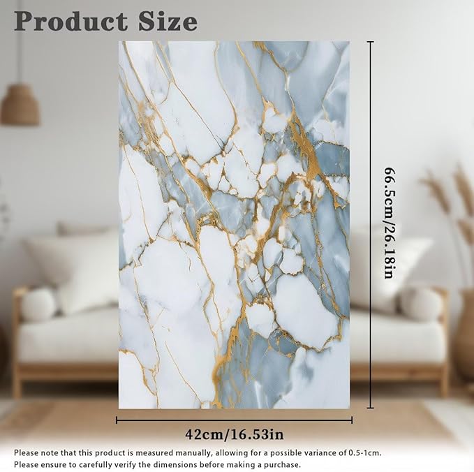 Blue Marble Headrest Cover Furniture Covers - Image 6