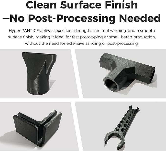 Creality Hyper PAHT-CF 3D Printing Filament 1.75mm, Carbon Fiber Reinforced - Image 5