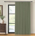 INOVADAY Thermal Sliding Door Curtains 100% Blackout Curtains by INOVADAY