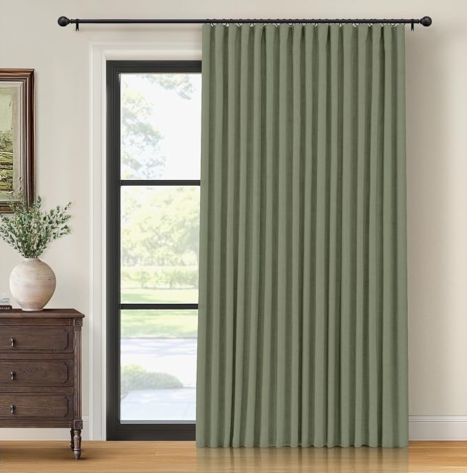 INOVADAY Thermal Sliding Door Curtains 100% Blackout Curtains by INOVADAY