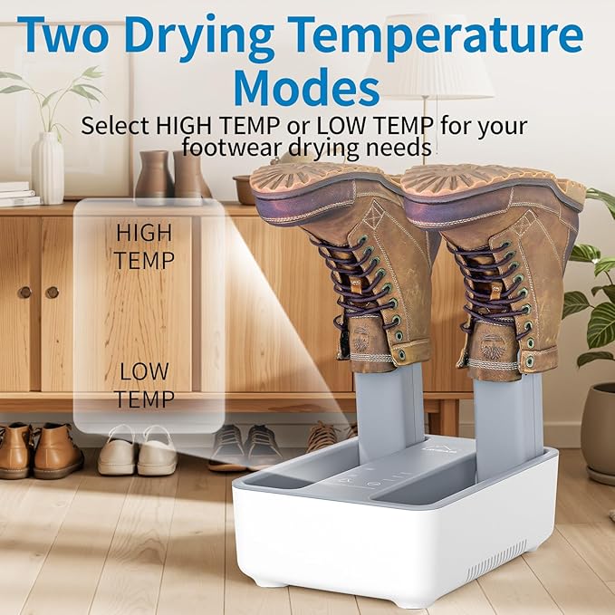 Boot Dryer Shoe Dryer for Work Boots Sneakers and Gloves, - Image 6