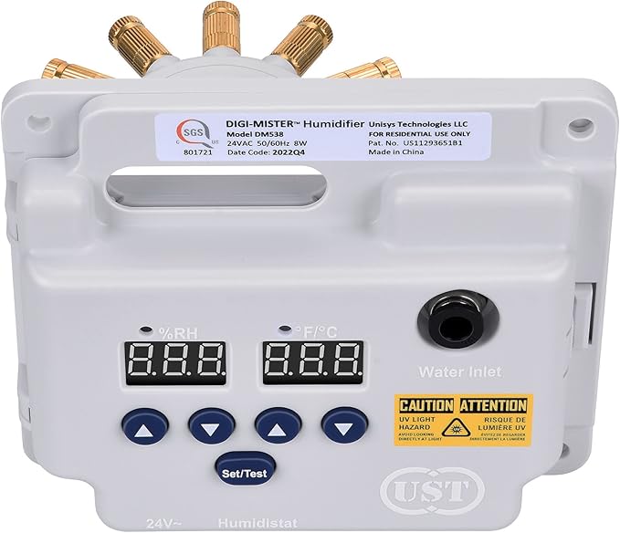 Evaporative Duct Mounted Whole House Furnace Humidifier by Unknown