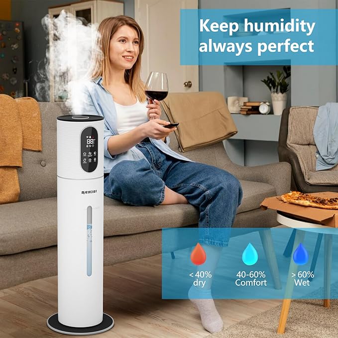 Humidifier, SAYDSI 2.1Gal Smart Humidifiers - Image 5