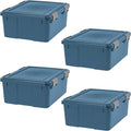 IRIS USA WeatherPro 31 Qt Eco-Friendly Storage Bins by IRISUSA