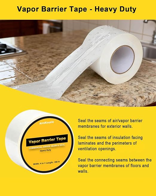 Crawl Space Vapor Barrier Tape - Image 4