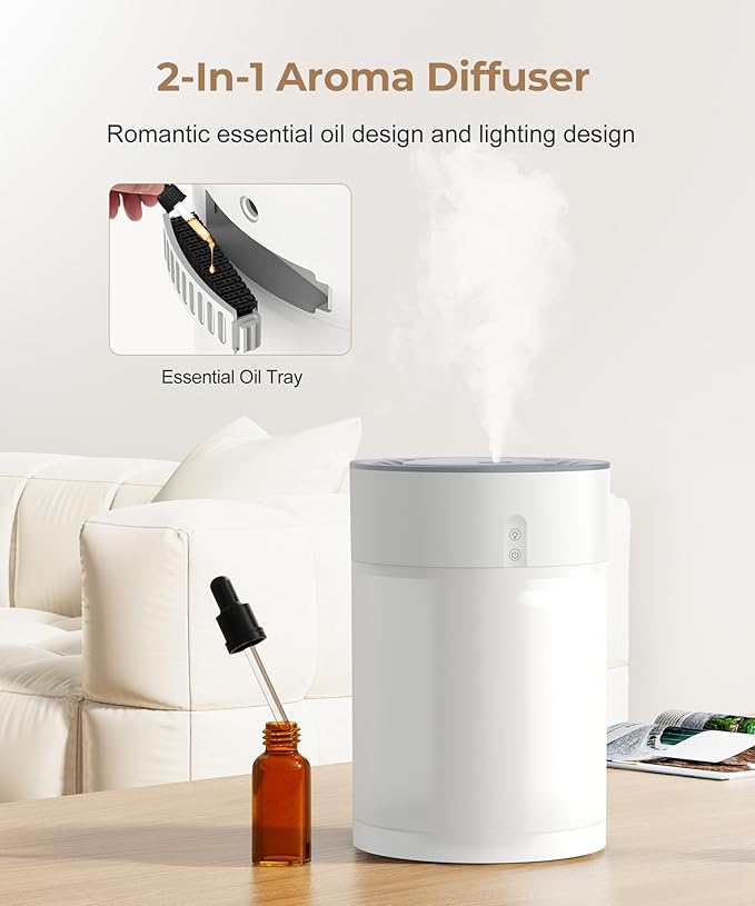 Bedroom Humidifier, 4.5L Cool Mist - Image 7