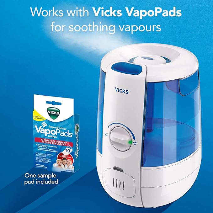 Vicks VUL600C CoolRelief Filter Free Cool Mist Humidifier - Image 4