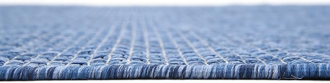 Unique Loom Collection Casual Transitional Solid Heathered Indoor/Outdoor - Image 10