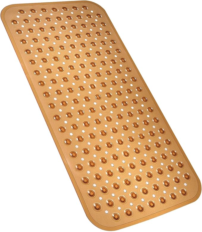 YINENN Bath Tub Shower Stall Mats 31x15.5 Inch Non-Slip and Latex Free by YINENN