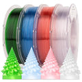 AMOLEN Rapid PETG Transparent 3D Printer Filament 1.75mm +/-0.02mm, 500mm/s by AMOLEN