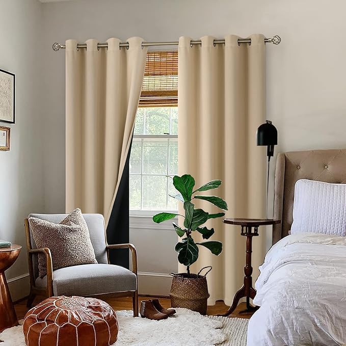 BGment Thermal Insulated 100% Blackout Curtains - Image 2
