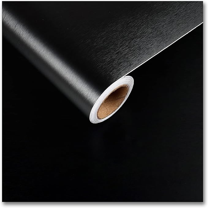 CRE8TIVE Thick Black Stainless Steel Contact Paper by CRE8TIVE