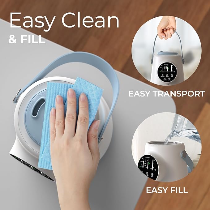 Everlasting Comfort 2.5L Top Fill Humidifier – Upgraded Easy to Clean 20HR - Image 8