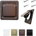 NO-PEST VENT MetalGuard, Dual Door Dryer Vent Cover Outdoor 4 Inch, by No-PestVent