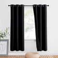 NICETOWN 100% Blackout Window Curtain Panel, Full Light Blocking Drape by NICETOWN