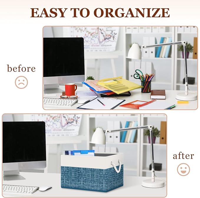 Storage Bin, Collapsible Storage Basket - Image 6