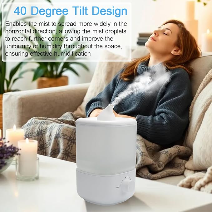 Humidifiers Spray Nozzle for Levoit Classic 160, 40 Degree Tilted Spray - Image 4