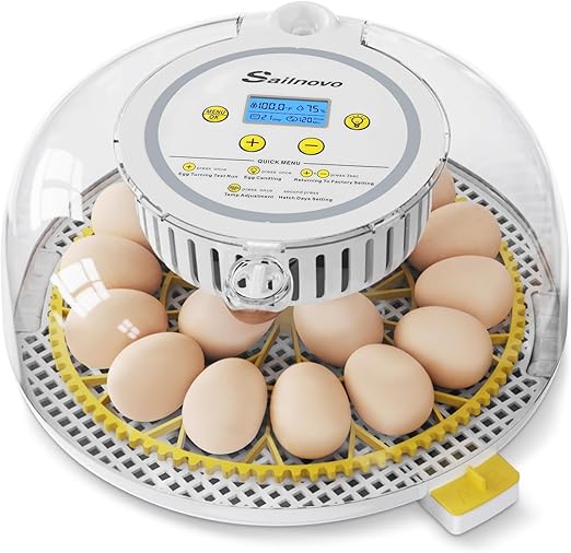 Sailnovo 18 Egg Incubator for Hatching Eggs by Sailnovo