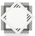 SilhouEase SE10 Magnetic Exhaust Fan Cover & Removable Return Vent, Flush Mount by LuxairyVents