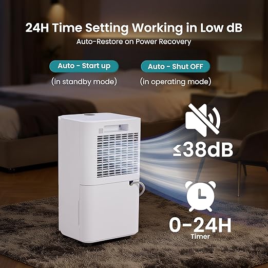 NEWBULIG 30Pints Dehumidifier - Image 3