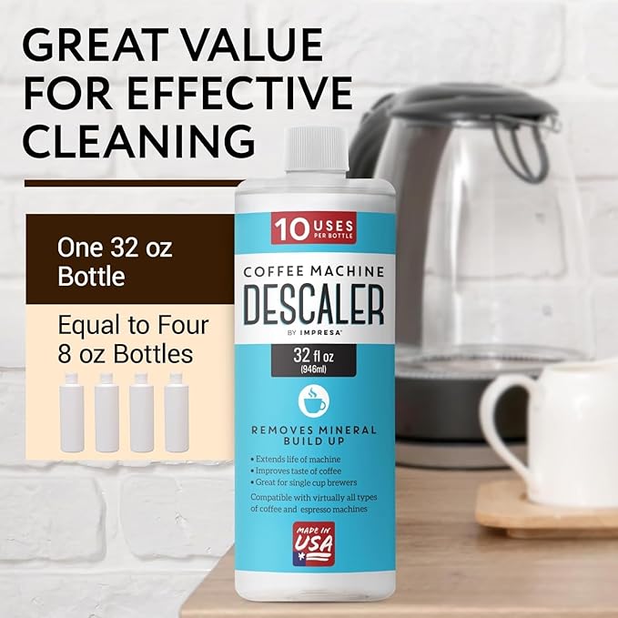IMPRESA 10 Uses 32oz Coffee Machine Descaler - Image 5