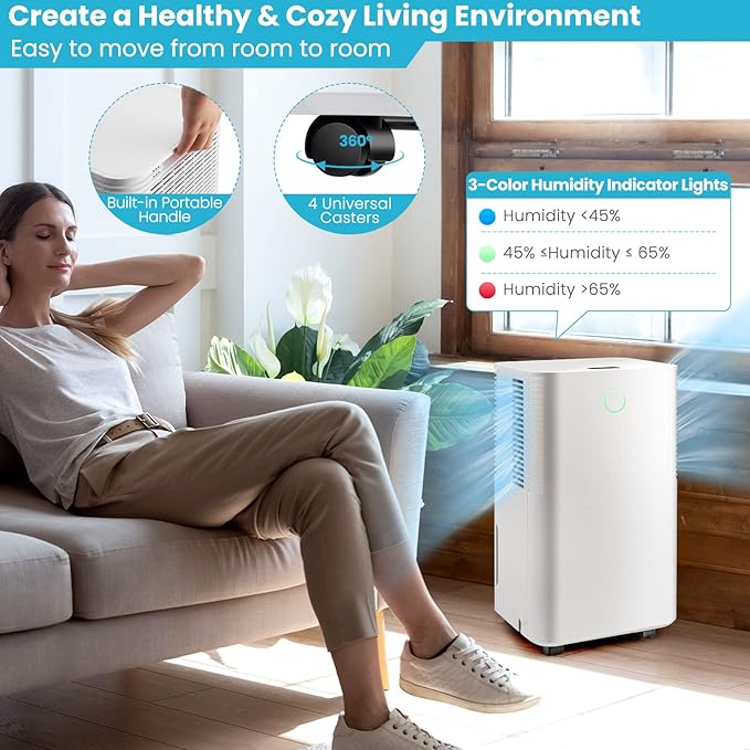 PETSITE 1750 Sq. Ft Dehumidifier - Image 3