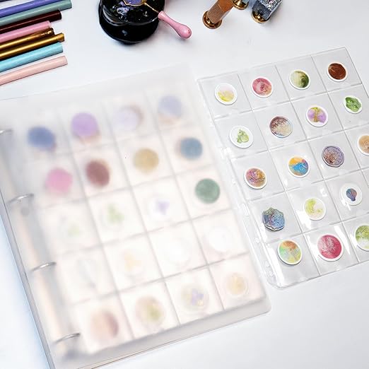 Nuvretk Wax Seal Storage Binder – Holds 200 Wax Seals, or Cards - Image 2