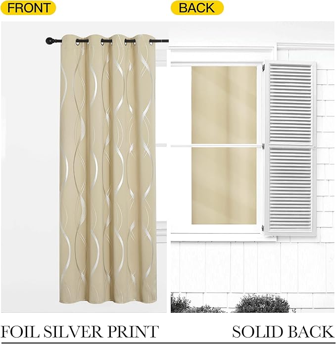 NICETOWN Extra Long Blackout Curtains - Image 6
