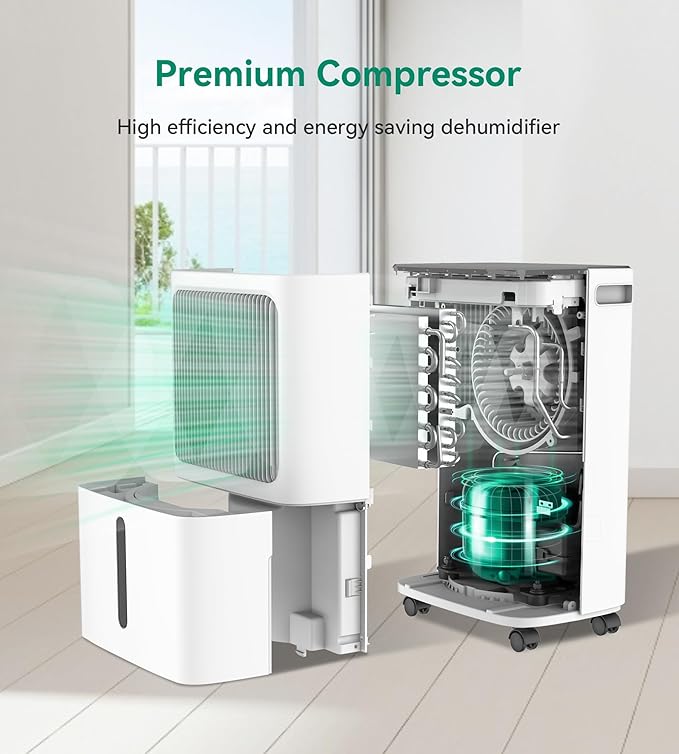 2500 Sq.Ft Dehumidifier for Basement - Image 6
