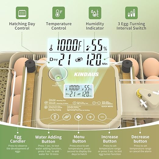Egg Incubators for Hatching Eggs, Egg Incubator - Image 3