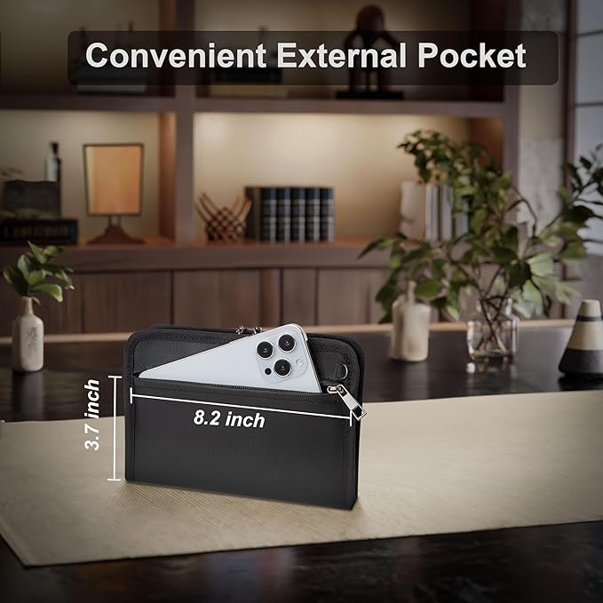 Fireproof Money Bag, Money Bag - Image 5