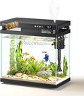 Fish Tank, 2.2 Gallon Glass Aquarium, Small Fish Aquarium Kits by VEHIPA