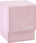 Magic Card Deck Box for MTG Single Deck Card Box fits 100+ TCG Sleeved Cards by Sanseking