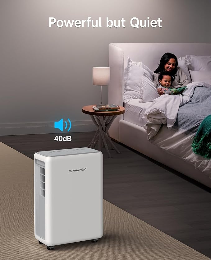 30 Pints Dehumidifier for Basement and Home, Quiet 3-Mode Operation - Image 6