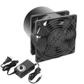 5in Air Exhaust Fan Fume Extractor, 6000RPM 210CFM DC12V Ventilation Fan by HoseVary