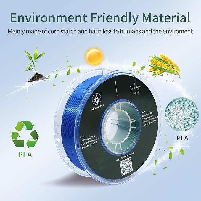 PLA 3D Printer Filament, Triple Color Silk PLA Filament, Dimensional Accuracy - Image 5