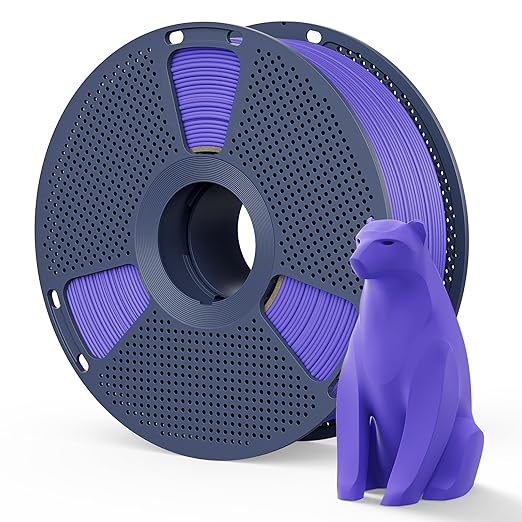 Matte PLA Filament 1.75mm, 1kg SUNLU 3D Printer Filament, Smooth Matte Finish by YOOPAI