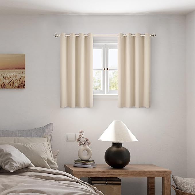 BGment Short 100% Blackout Curtains - Image 2
