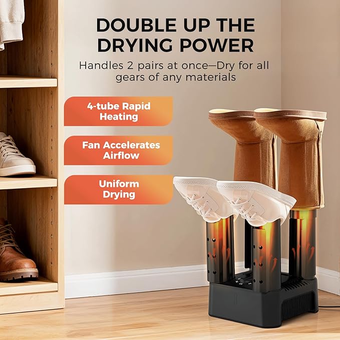 Trustech Boot Dryer, Silent Shoe Dryer & Warmer - Image 2