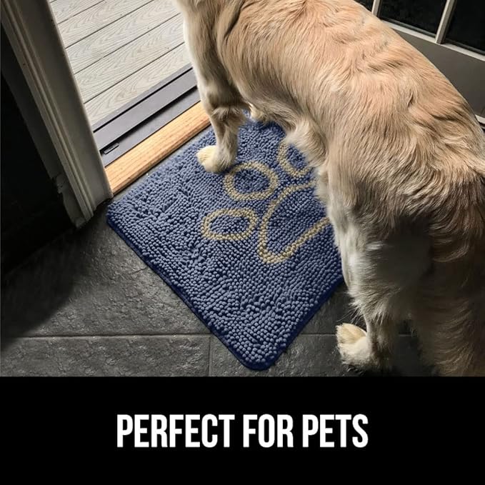 GORILLA GRIP SOAKSTOPPER Dog Door Mat, 48x30 Machine Washable Rug Absorbent - Image 7