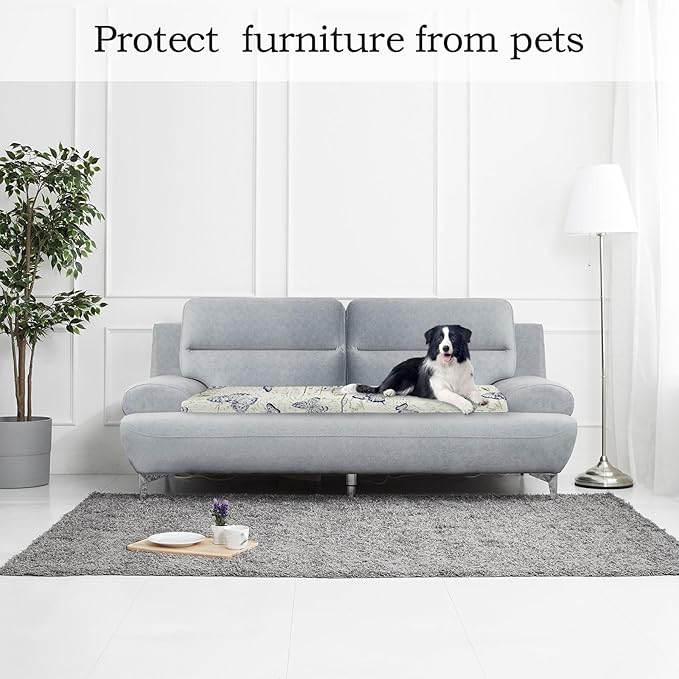 8pcs Outdoor Printed Sofa Seat Cushion Covers Strechable, Waterproof Elastic - Image 7