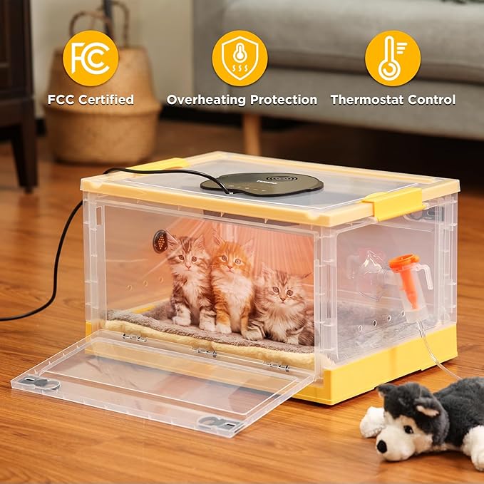 TURBRO 55L Pet Incubator, Precision Temperature Control - Image 7