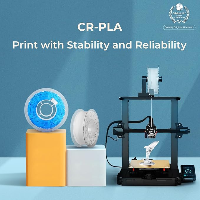 Creality PLA Filament 1.75mm Green, 3D Printer Filament 1kg Spool, High - Image 7