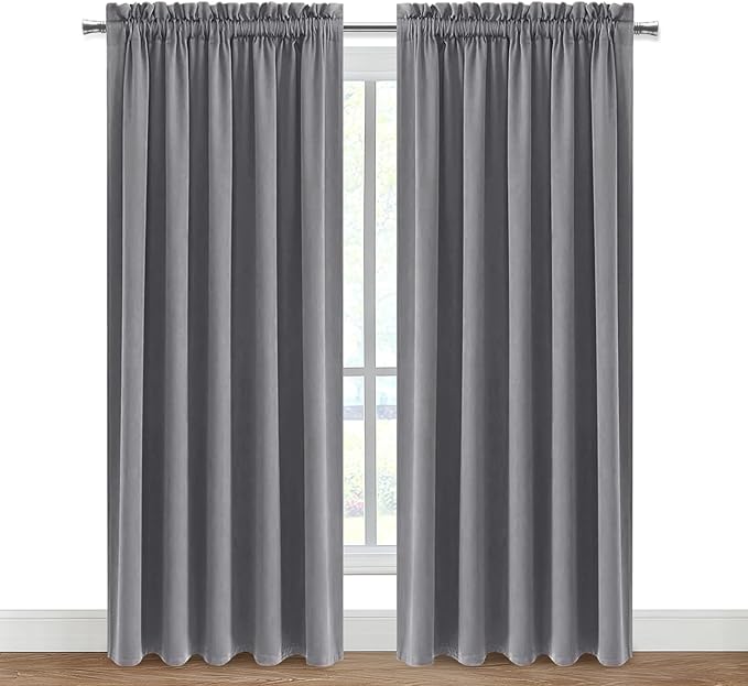 DWCN Blackout Curtains for Living Room Thermal Insulated, Energy Saving & Noise - Image 9