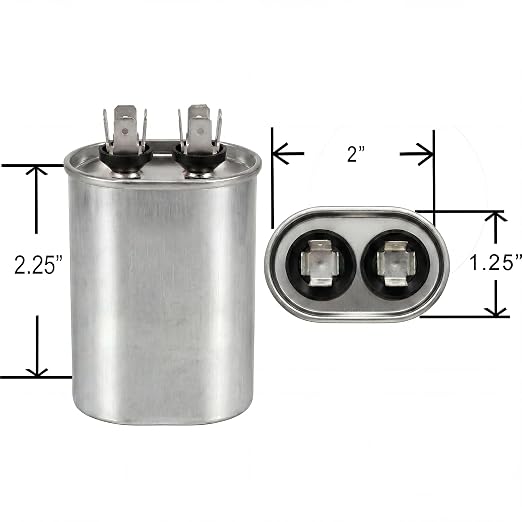 ClimaTek 12.5 MFD 370/440 Volt VAC Run Oval Capacitor CAP99-1254O - Image 6