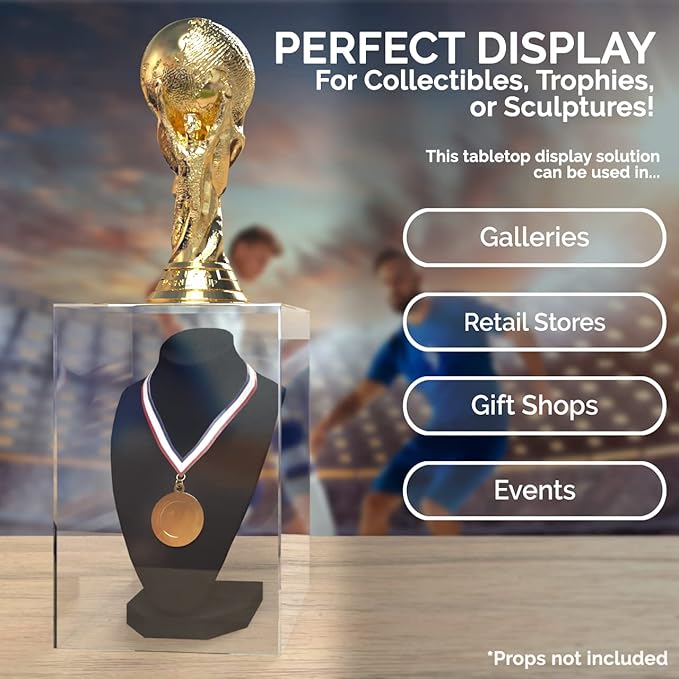 10" x 10" x 15" Acrylic Display Riser Box - Image 3