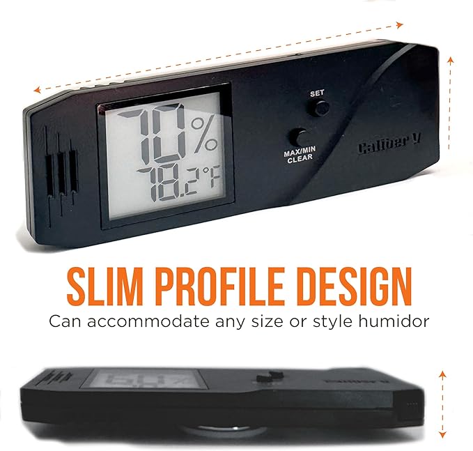 Oasis Caliber V Digital Hygrometer and Thermometer - Image 4