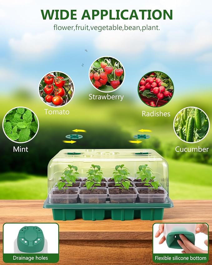 joyhalo 12 Cell Seed Starter Kit - Image 6