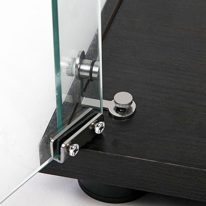 Yoluckea 4-Tier Glass Display Cabinet - Image 8