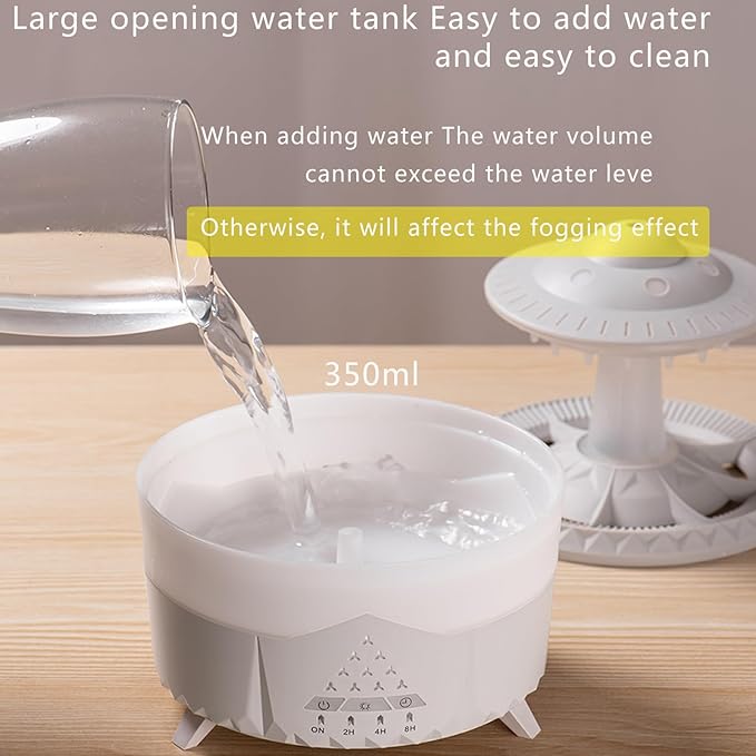 Raindrop Humidifier for Bedroom Large Room -Air Humidifiers and Aromatherapy - Image 6